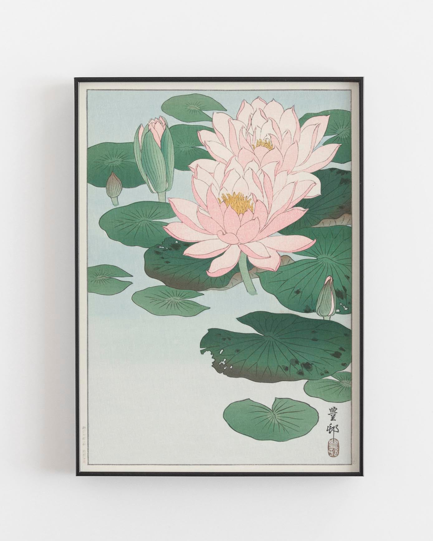 Ohara Koson - Water lilly