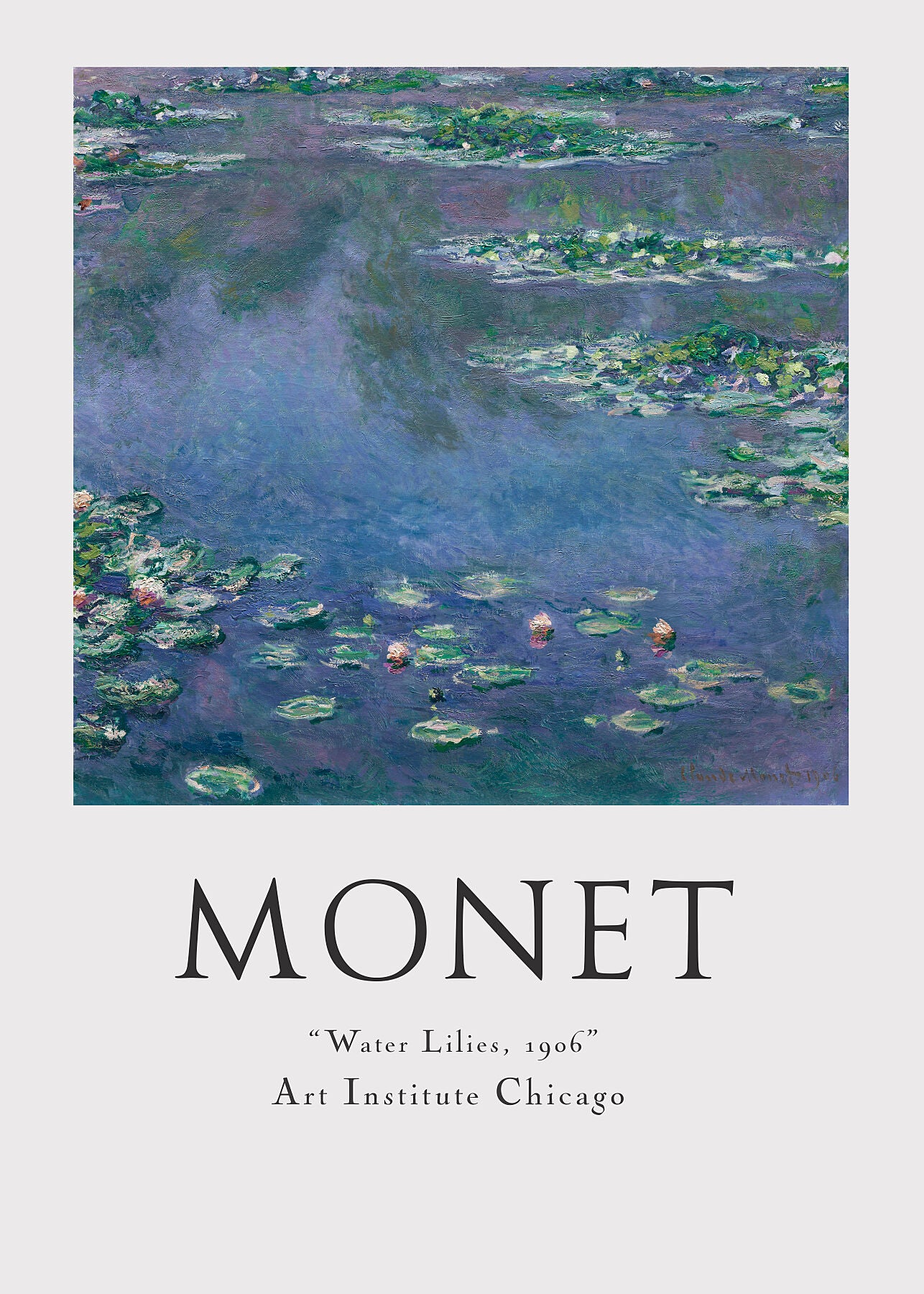 Monet Water Lilies