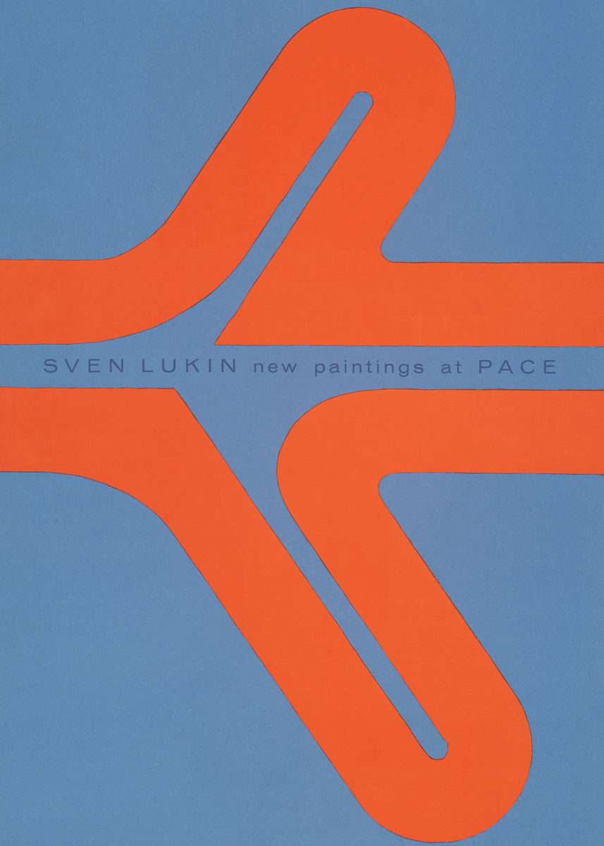 Sven Lukin exhibition poster