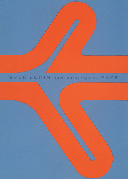 Sven Lukin exhibition poster