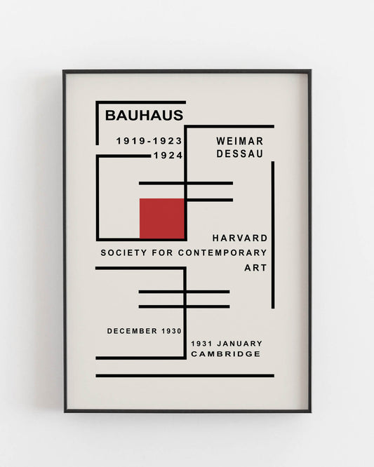 Bauhaus Harvard for contemporary art