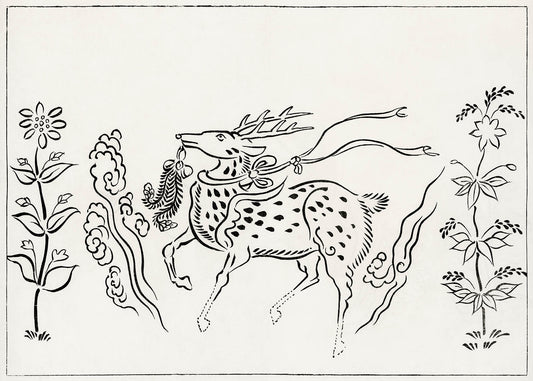 Japanese Vintage Woodblock Print By Taguchi Tomoki