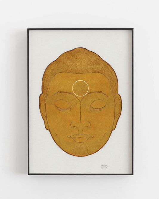 Head of Buddha by Reijer Stolk