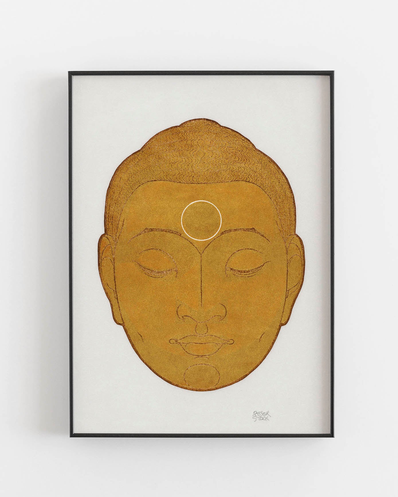 Head of Buddha by Reijer Stolk