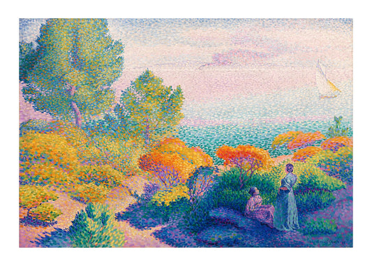 Henri-Edmond Cross - Two women by the shore