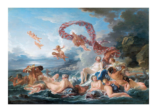 Francois Boucher - the triumph of Venus poster