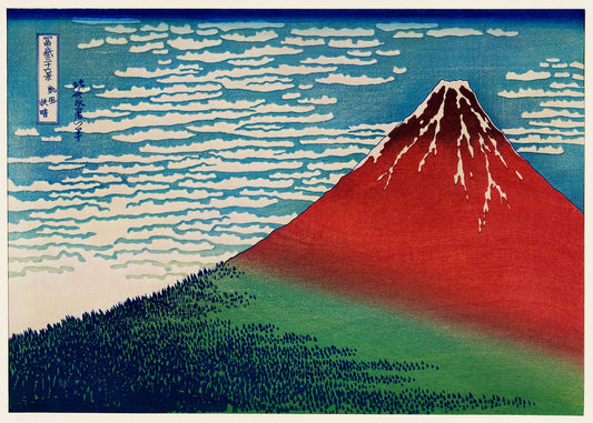 Katsushika Hokusai - Mont Fuji