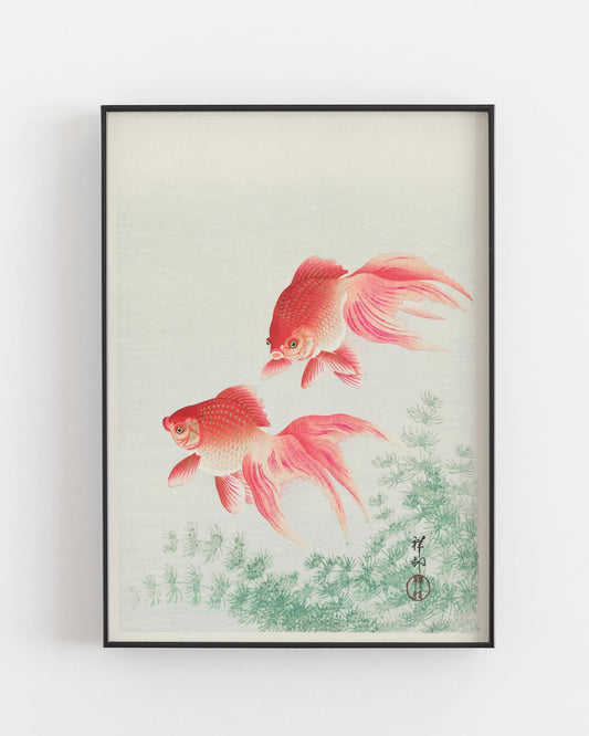 Ohara Koson - goldfish