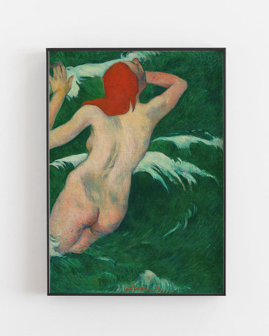Paul Gauguin - in the waves