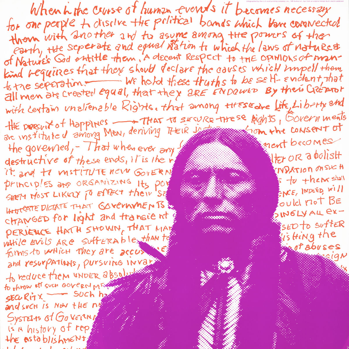Native American poster
