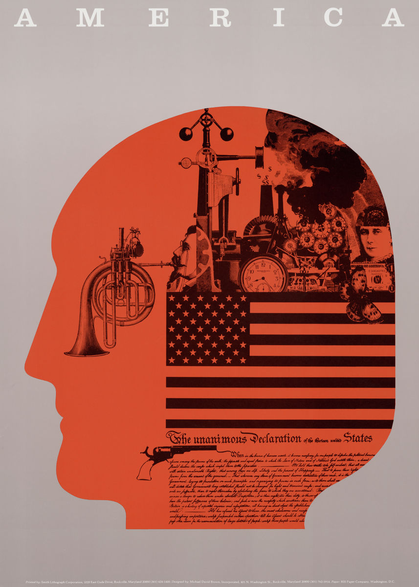 america patriotism poster