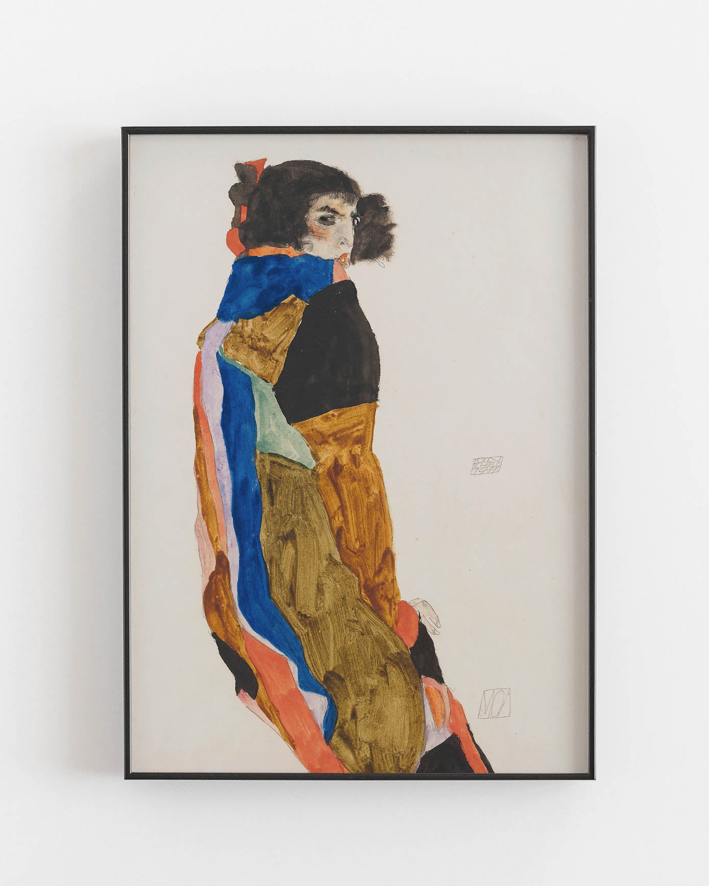 Egon Schiele moa poster