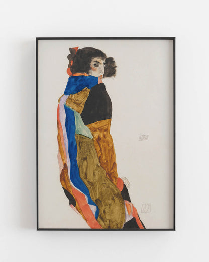Egon Schiele moa poster