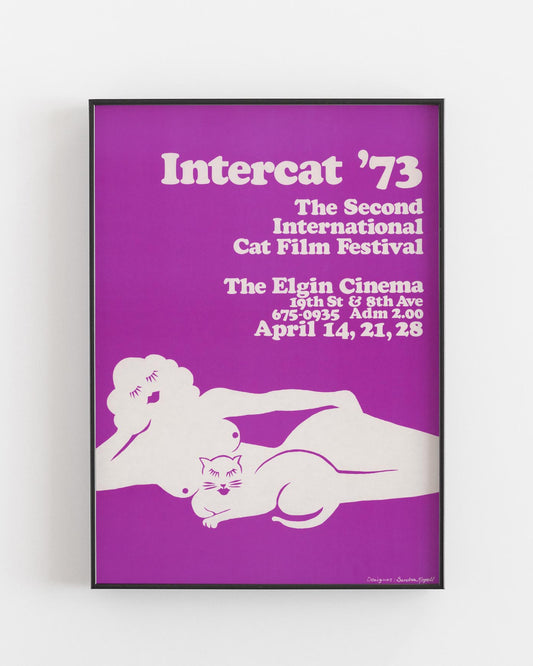 Intercat 73 vintage poster