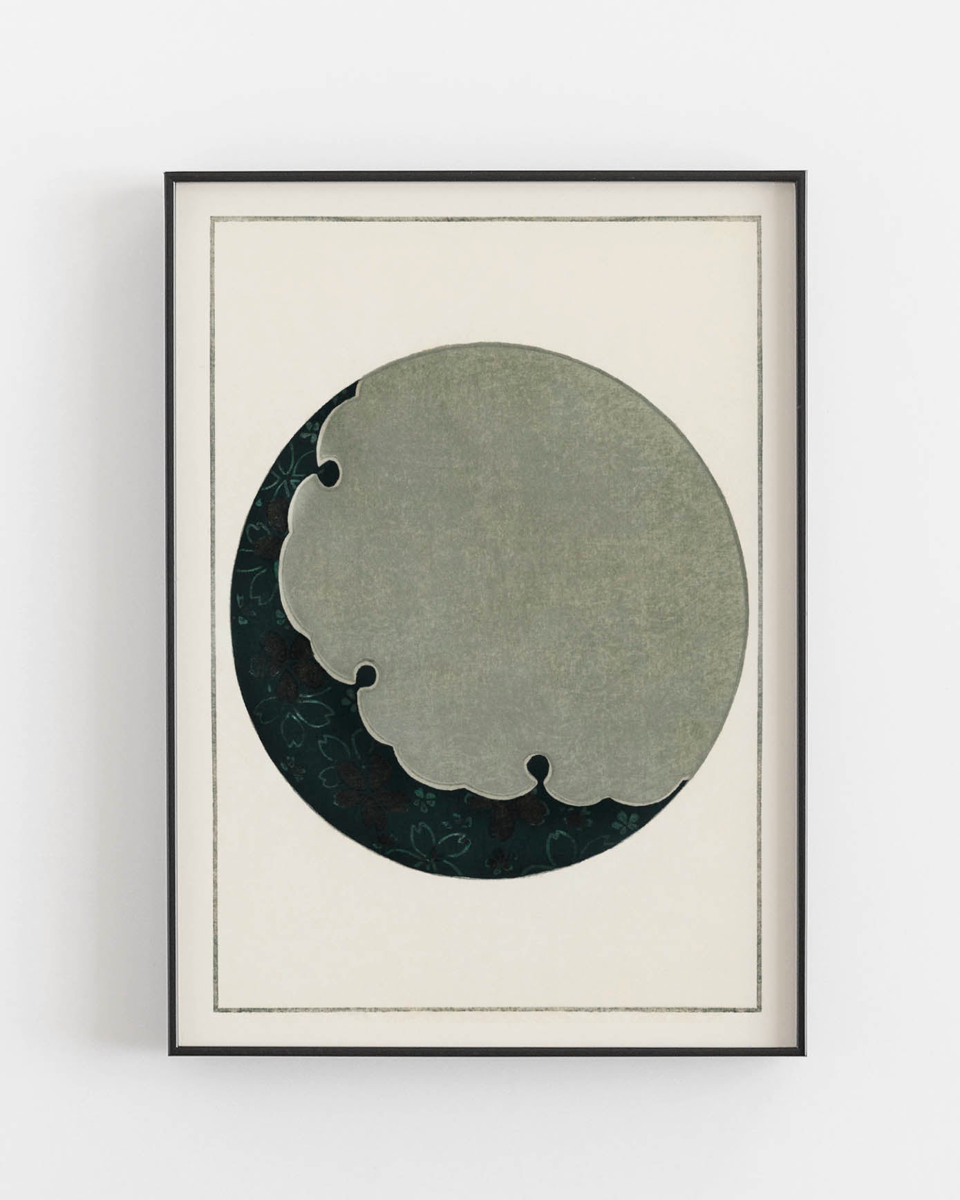 Watanabe Seitei - moon print