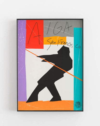 Aiga San Francisco vintage poster