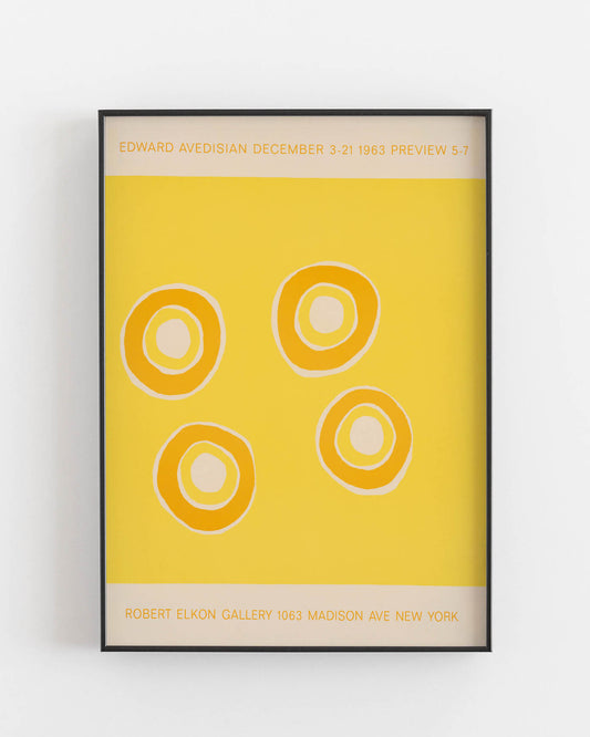 Edward avedisian vintage poster