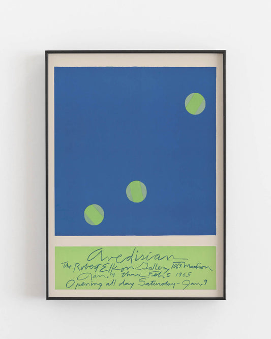 Avedisian exhibition poster