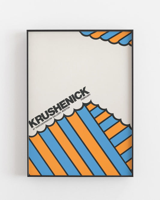 Krushenick exhibition poster