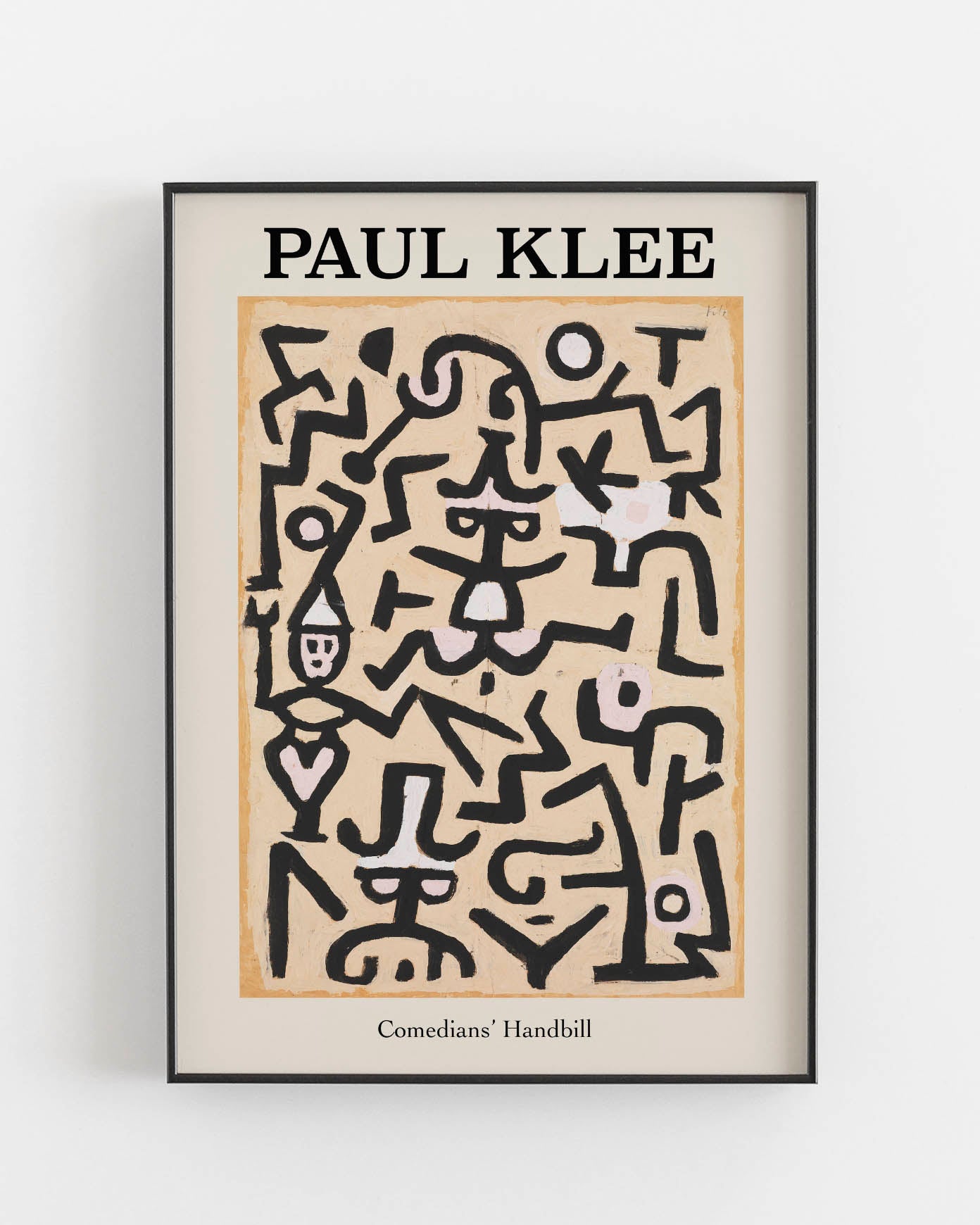 Paul Klee Comedians' Handbill