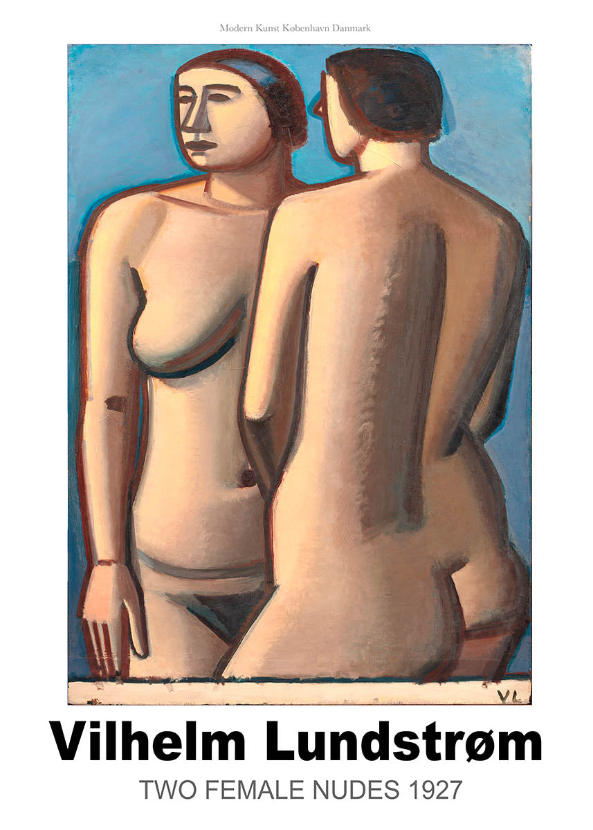 Vilhelm Lundstrom Two Female Nudes 1927